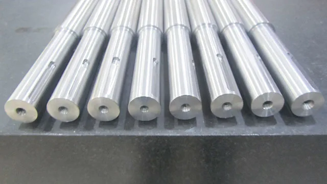 Flecha rotativa en acero inox